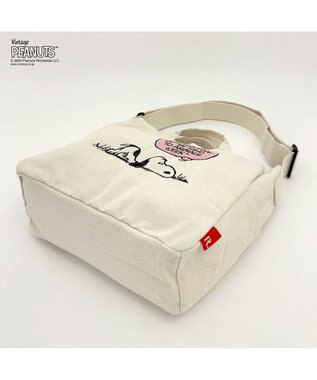 ROOTOTE 8386【スヌーピー】IP.ミディアム.2way.ピーナッツ-9L 01：アイボリー