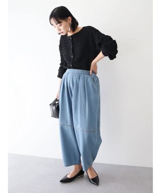 Green Parks デニムエッグパンツ Indigo