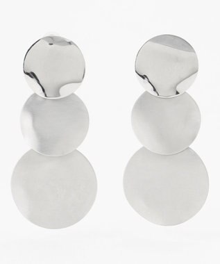 自由区 スリーサークル イヤリング シルバー