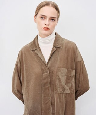 uncrave リヨセルカシミヤベア タートルトップス オフ