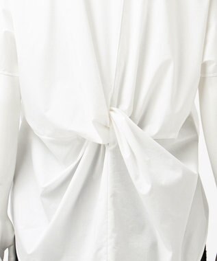 23区 S 【GOLD LABEL】ライトタフタ マルチブラウス ホワイト系