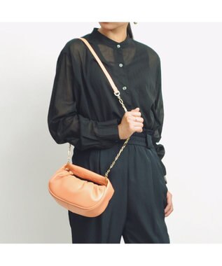 UNBILLION cachecache ハーフムーンギャザー2wayミニショルダー