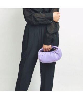 UNBILLION cachecache ハーフムーンギャザー2wayミニショルダー