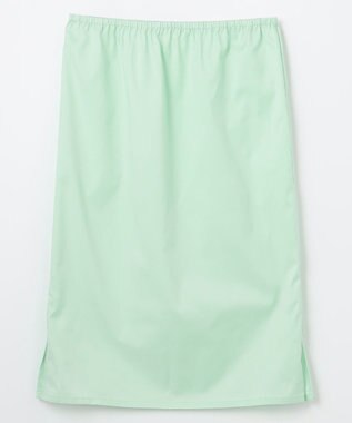 NAVE 【Nave・洗える】シアーニット スカート ライトグリーン系