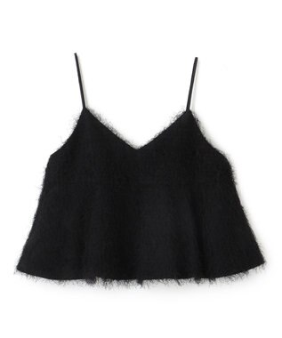 uncrave 【手洗い可】フリンジ ジャガード ビスチェ（uncrave STANDARD） ブラック