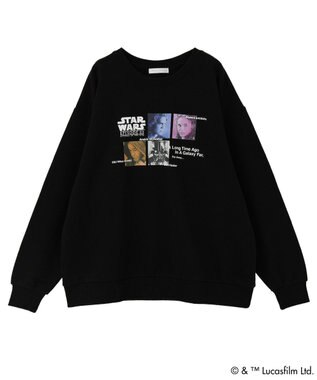 Green Parks ＳＴＡＲ　ＷＡＲＳ／プリントスウェット Black