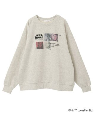 Green Parks ＳＴＡＲ　ＷＡＲＳ／プリントスウェット Oatmeal