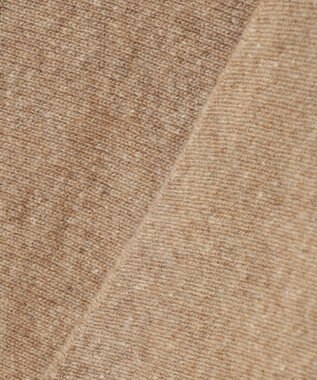 J.PRESS LADIES 【洗える】BONNY Vネック ニット アウター キャメル系