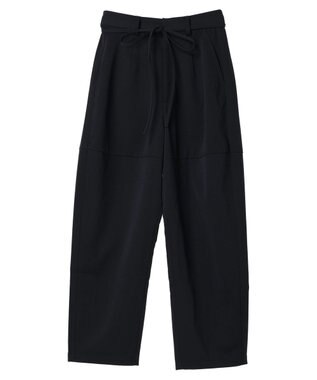 Green Parks デザイン切替カーブパンツ Navy