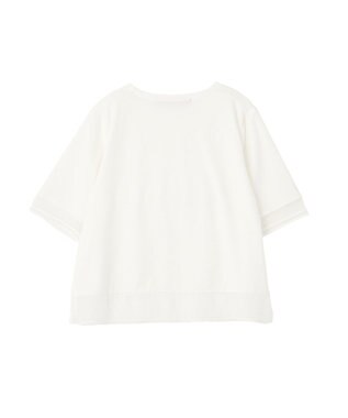 YECCA VECCA シアーMIXプルオーバー Off White