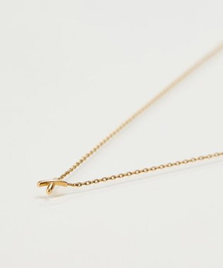 Phoebe 【数量限定】クロスネックレス&ビジューフートピアスセット/BOX&ショッパー付き ゴールド