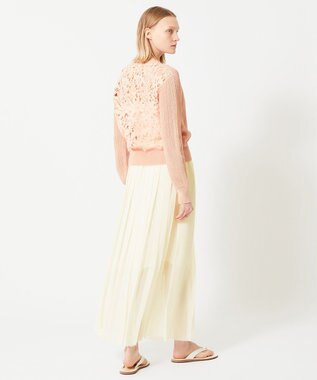 BEIGE， PARM / プリーツスカート Ecru