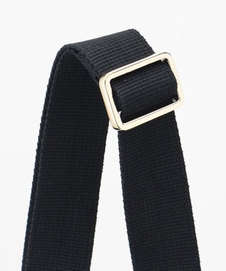 TOCCA 【WEB限定】CRESTA CANVASBAG M キャンバスバッグ M ブラック系ゴールド刺繍