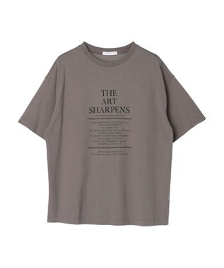 Green Parks 表紙風ロゴボックスＴシャツ Off White