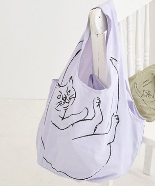 ROOTOTE 3543【ルートート】EU.ルーショッパー.ブラサガリネコ-B