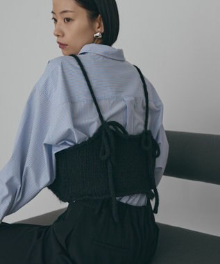 AMERICAN HOLIC ニットビスチェ Black