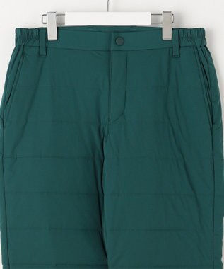23区GOLF 冬の最強防寒パンツ【MEN】キルティング パンツ ダークグリーン系