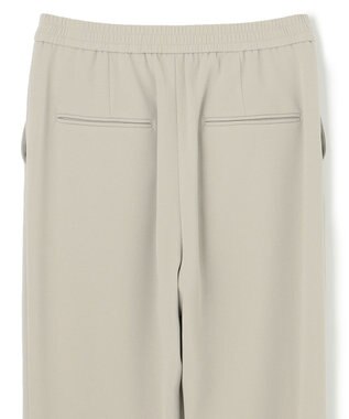 BEIGE， 【洗える】SENTIER / バックサテンジョグパンツ Taupe