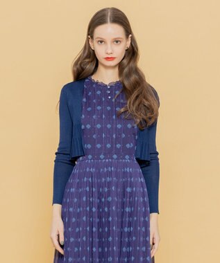 TOCCA 【洗える！】AJISAI ボレロ ネイビー系