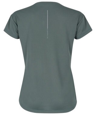 CW-X 【WOMEN】 CW-X トップス 【薄軽ランニングシャツ】 半袖 3分袖 Ｕネック 吸汗速乾性(本体) レディース DLY155 /ワコール オリーブ