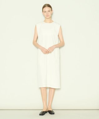 JOSEPH 【洗える】スムースジョーゼット　ドレス Ivory