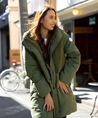 OP／FILA 【OP】切り替えボアジャケット