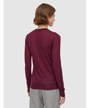 JOSEPH キャッシュエアー　ラウンドネックニット Merlot