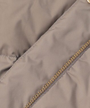 ANY 【洗える】スムースタッチ ショート丈ダウンコート ブラウン系