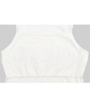 Wing ジュニア 胸あて付きキャミソール Wing Teen 綿混素材(身生地部) 成長する胸にフィット 【STEP1～2】 RL6917 ウイング／ワコール ホワイト