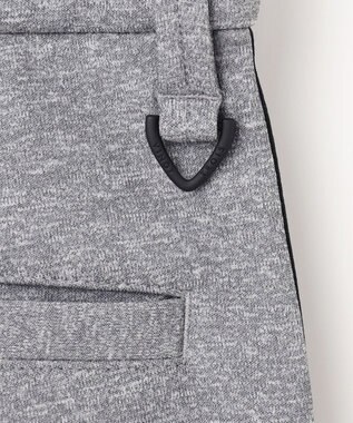 23区GOLF 【MEN】【ストレッチ】バックメッシュポンチ テーパードパンツ ライトグレー系