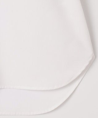 #Newans ロマンティックフリルディテールシャツ ホワイト