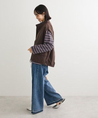 Green Parks ミリタリーベスト Brown