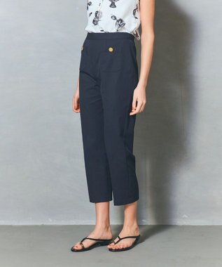 GRACE CONTINENTAL バックスリットスティックパンツ ブラック