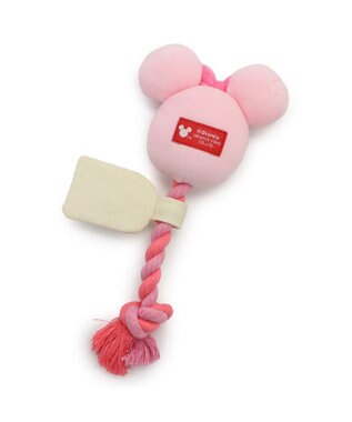 PET PARADISE ディズニー ミニーマウス 風船ロープ トイ 《ピンク》 小型犬 ピンク