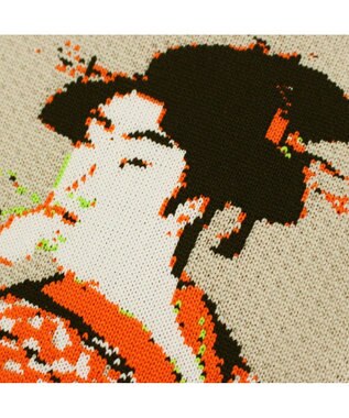 ROOTOTE 8555【持ち歩くアート】RO.サコッシュ.アミ.アート-B 02：ジャパニーズ レディ