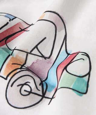 Paul Smith Drawn by Paul ドゥードゥル 半袖シャツ ホワイト