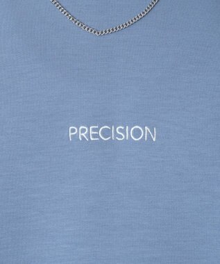 WEGO 【ユニセックス着用ITEM】アクセ付きフォトグラフィックプルオーバー サックス