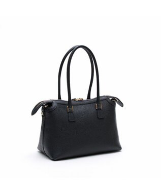 A.D.M.J. 【牛革】　ファスナーボストン ブラック