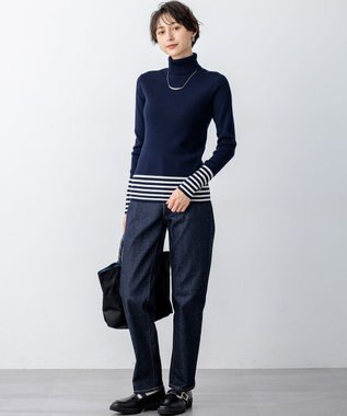 23区 バートップ スネークチェーン ネックレス シルバー系