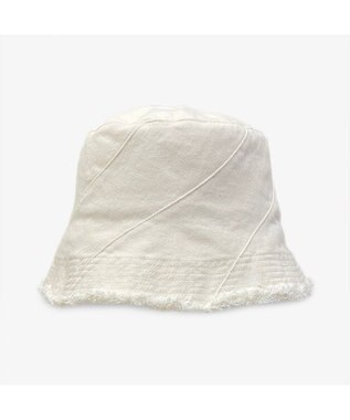 林八百吉商店 Champion　フリンジスリットチューリップハット アイボリー