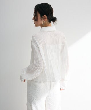 Green Parks ・ＳＵＧＡＲ　ＳＰＯＯＮ　ワッシャーキリカエブラウス Pink