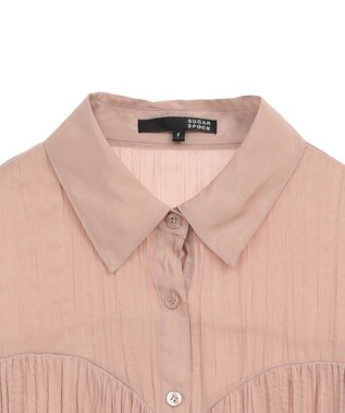 Green Parks ・ＳＵＧＡＲ　ＳＰＯＯＮ　ワッシャーキリカエブラウス Pink