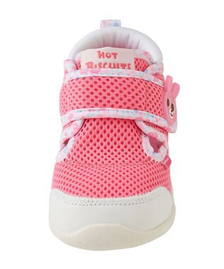 MIKI HOUSE HOT BISCUITS 【13-14.5cm】ダブルラッセル サマーセカンドベビーシューズ ピンク