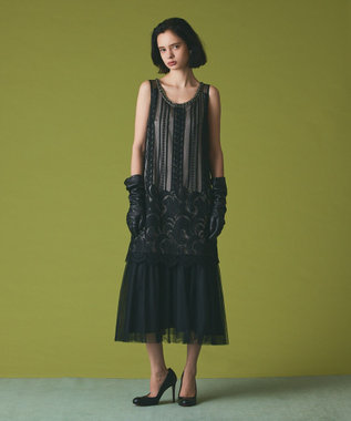 GRACE CONTINENTAL アールデコレースドレス