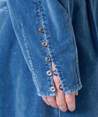 Ripo trenta anni INDIGO VELOUR プルオーバー BLUE