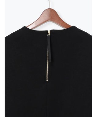 Te chichi バックジップダンボールプルオーバー ブラック