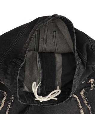 WEGO 【ユニセックス着用ITEM】フリンジデニムパンツ 柄4