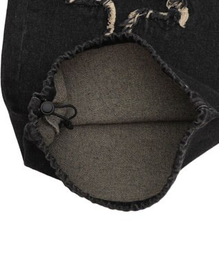 WEGO 【ユニセックス着用ITEM】フリンジデニムパンツ 柄4