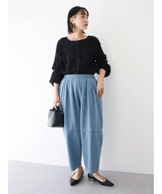 Green Parks デニムエッグパンツ Indigo