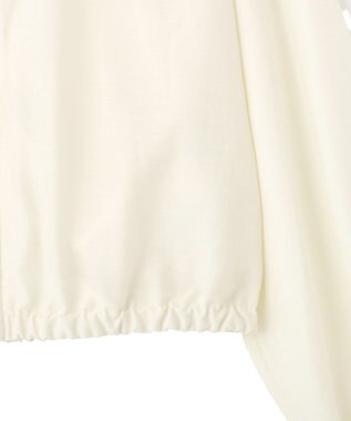 Green Parks ドロストネックシアーブルゾン Ecru